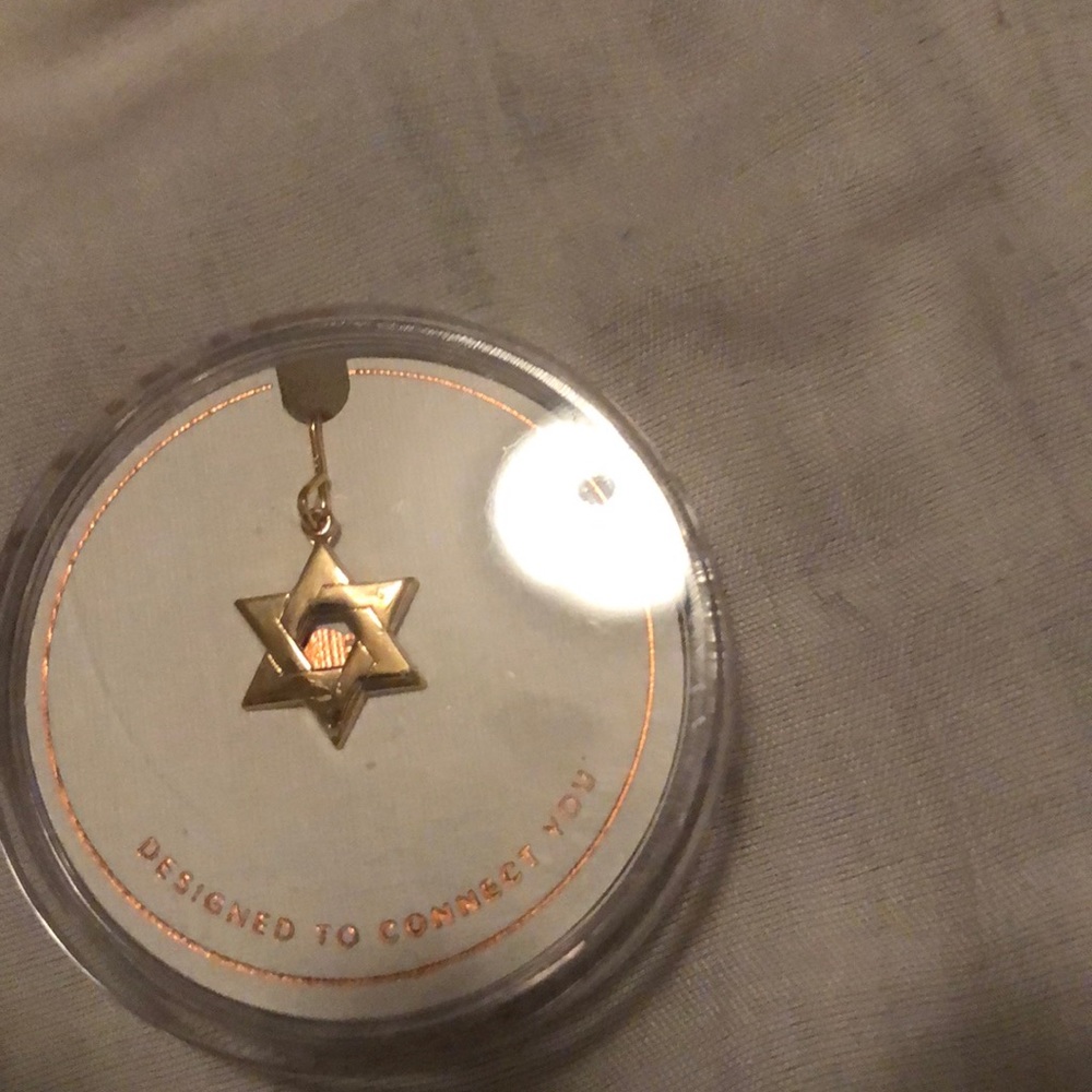 - Alex and Ani Star of David charm Jewish star